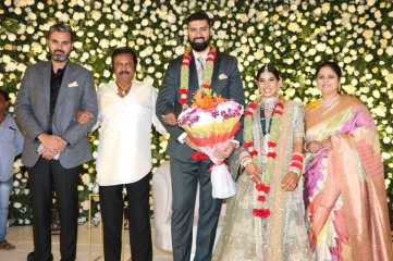 Celebs at Jayasudha Kapoor Elder Son Nihar Wedding Reception